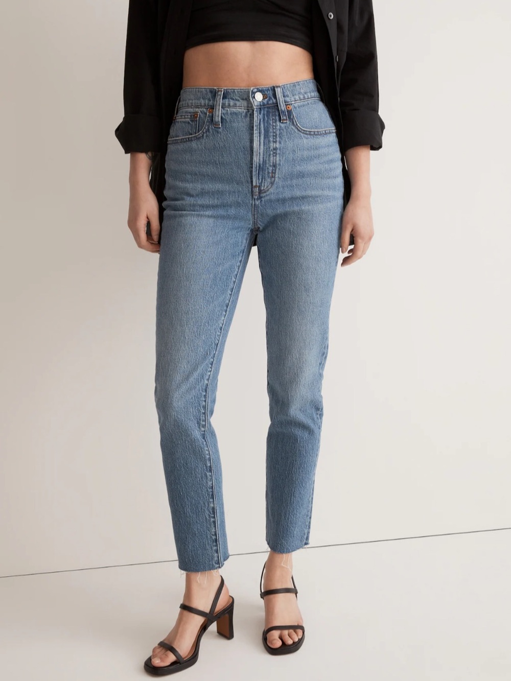 The Perfect Vintage Jean in Earlside Wash: Raw-Hem Edition